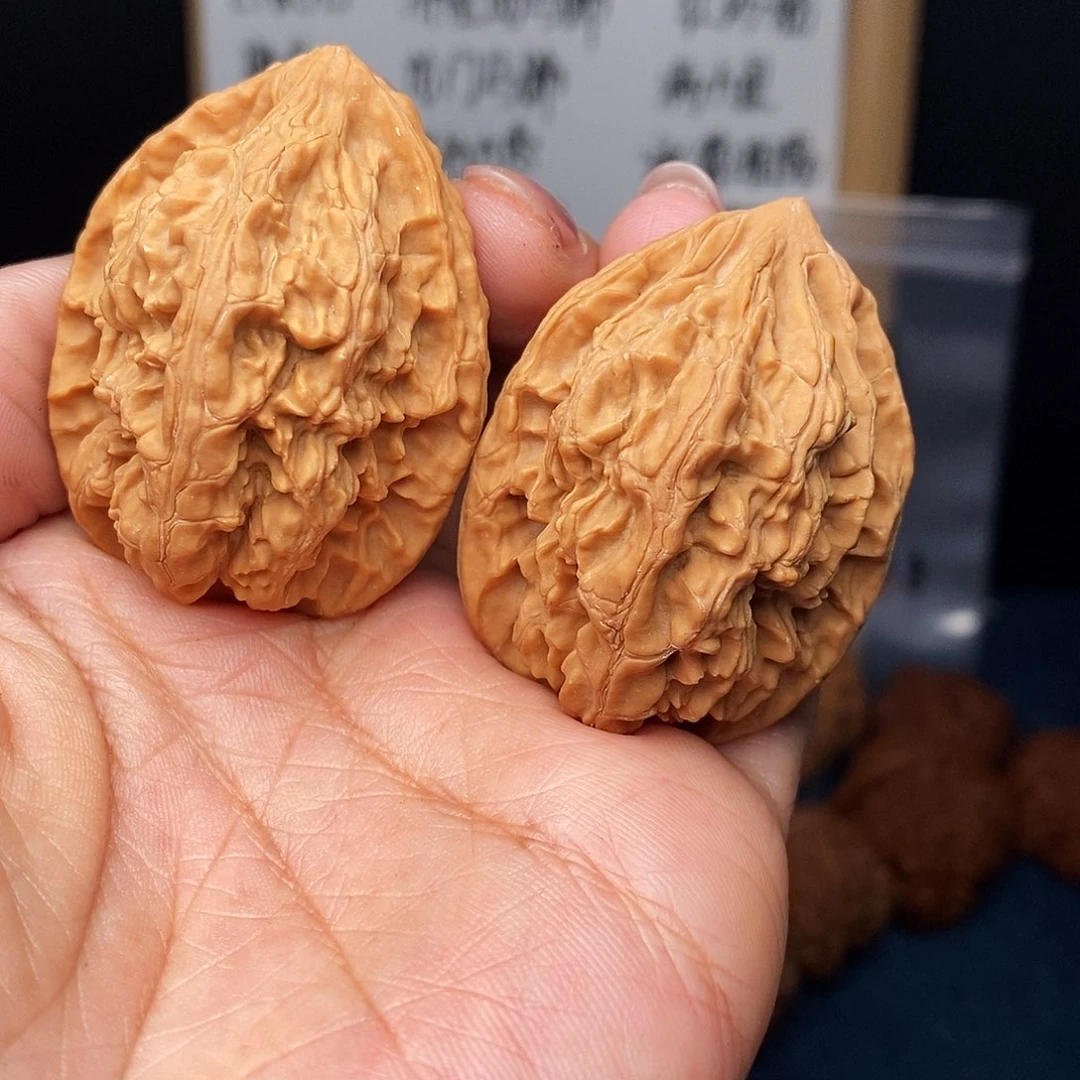 把件文玩核桃朱雀鸡心