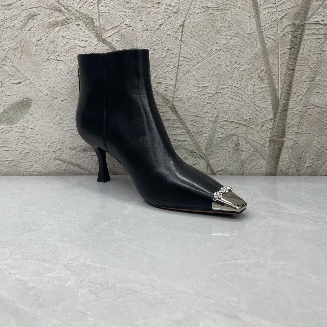 短靴女女靴子（羊皮）D626(孤品) f区38码