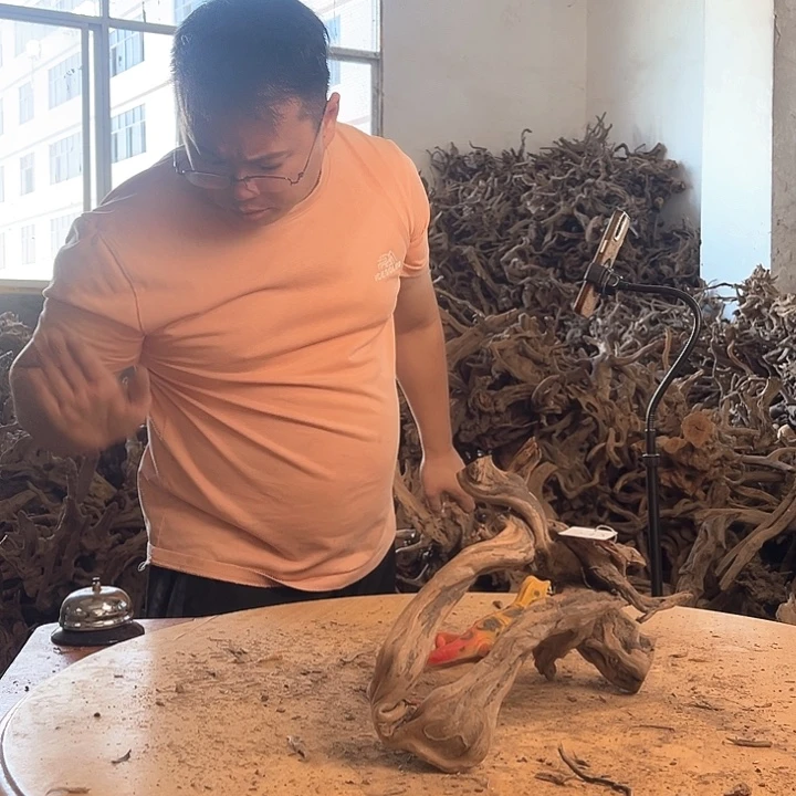 木301820鱼缸造景根雕艺术218