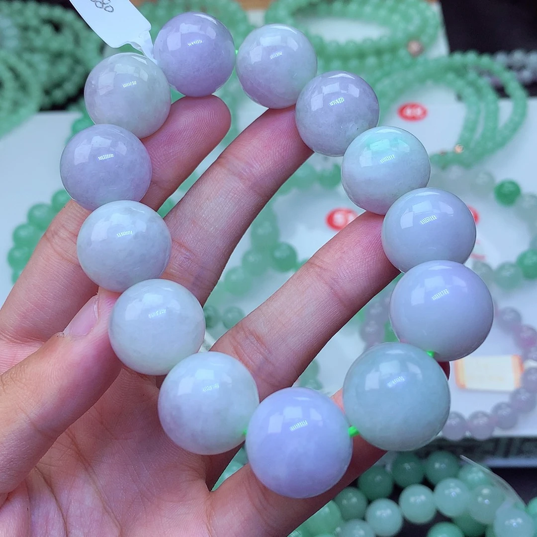 翡翠未镶嵌毛衣链