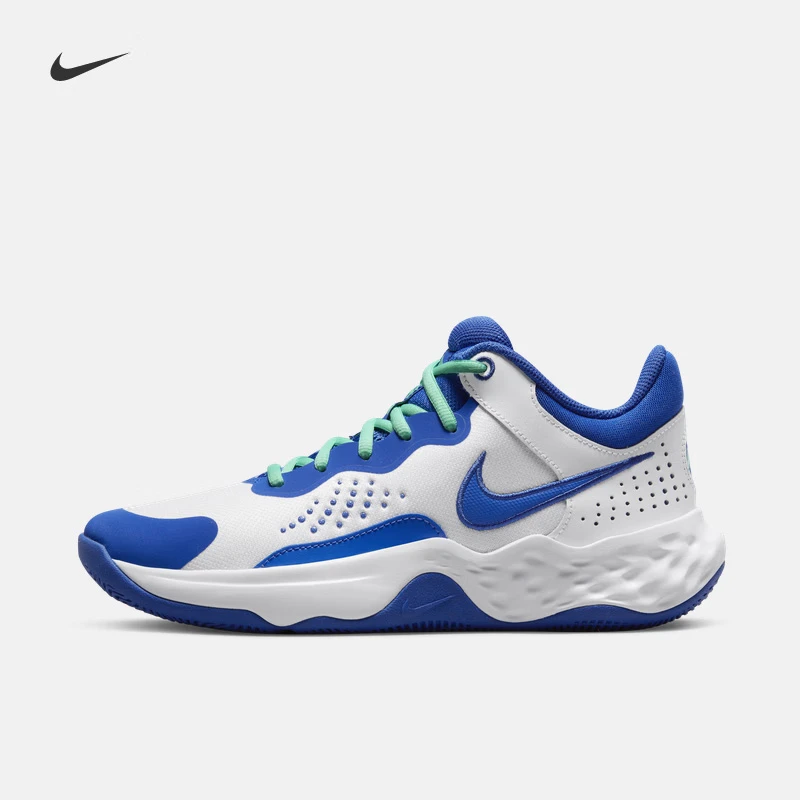 Nike/耐克 FLY.BY MID 3 男子实战中帮篮球鞋 白蓝 DD9311-102