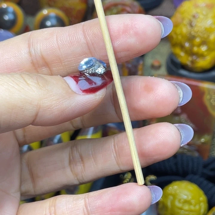 黑***天玛瑙/玉髓未镶嵌珠宝奇石