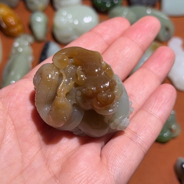 和田玉把件未镶嵌