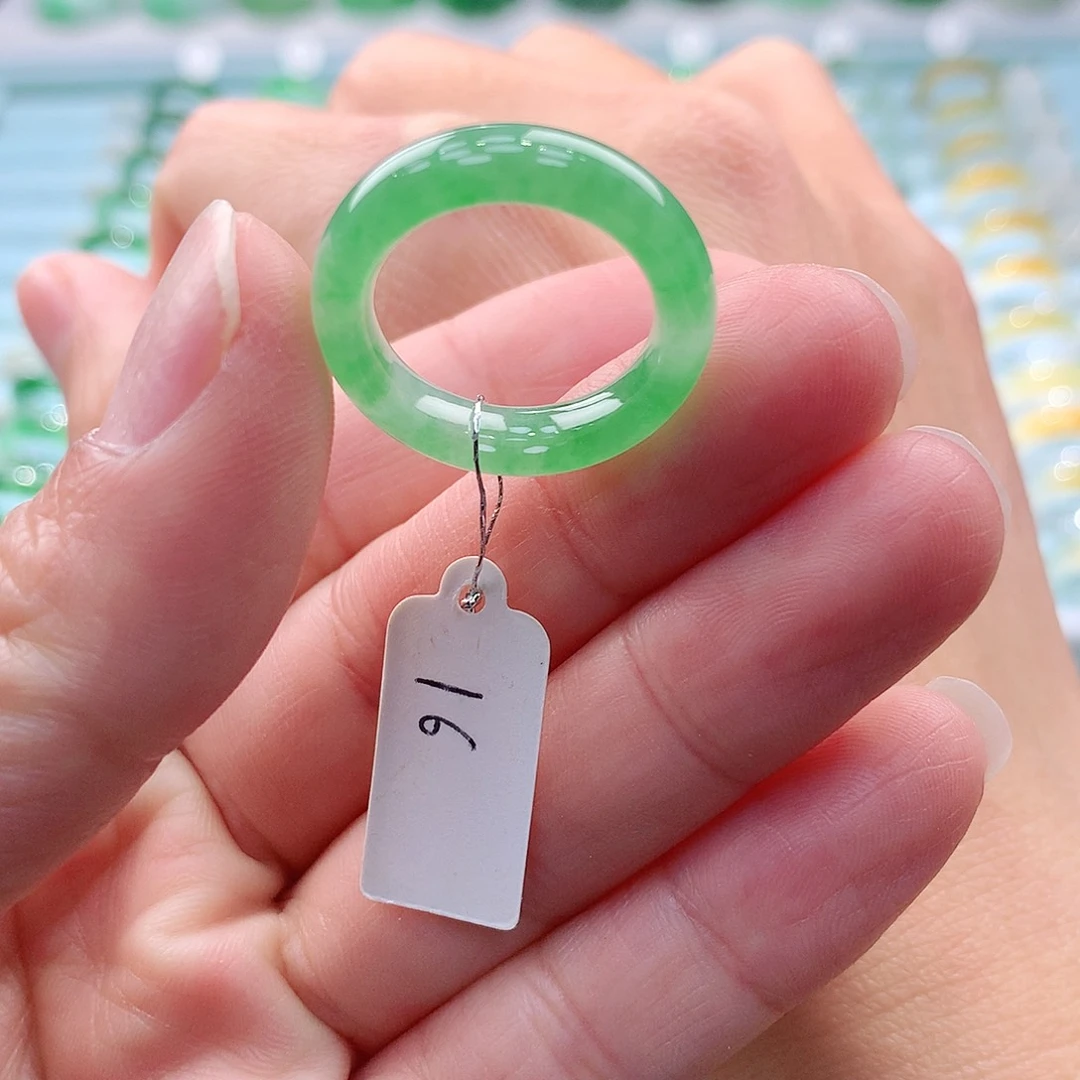 未镶嵌戒指翡翠A货缅甸翡翠