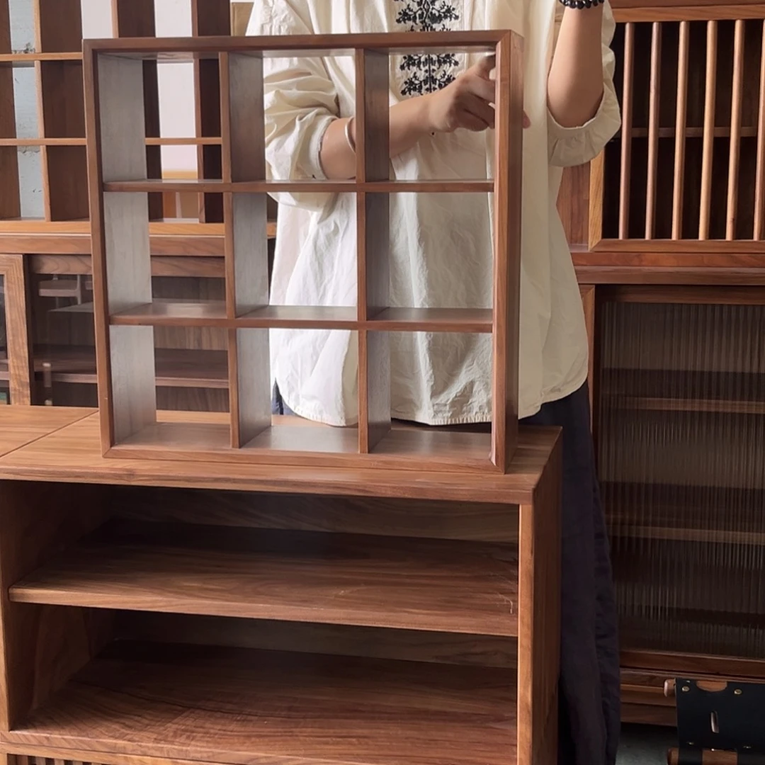 木（非红木类）黑胡桃木九宫格