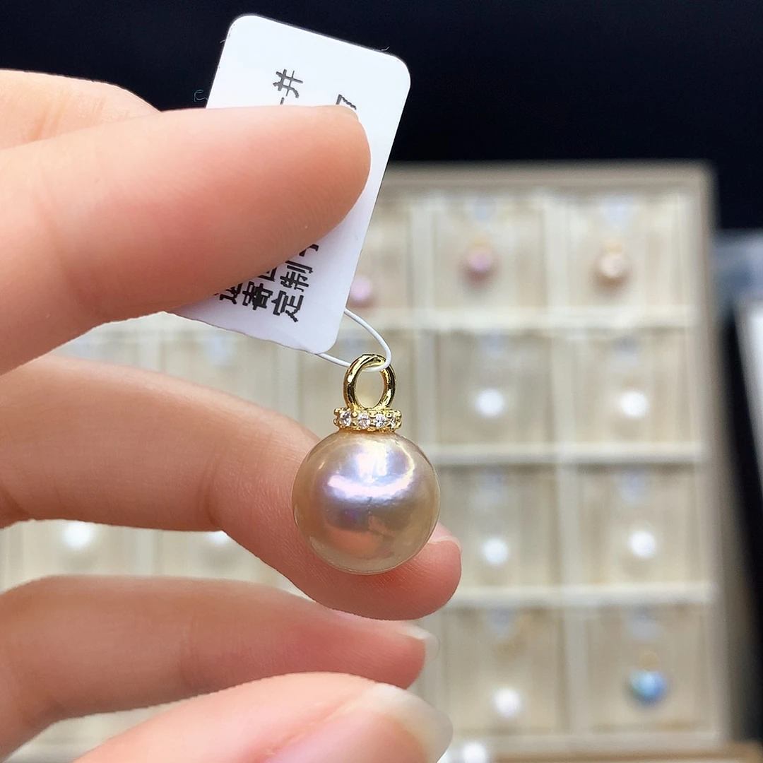 淡水珍珠合金吊坠(不含链)