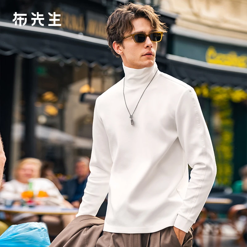 【热胆】布先生男士高领加厚T秋冬长袖内搭打底衫男KT15770合集