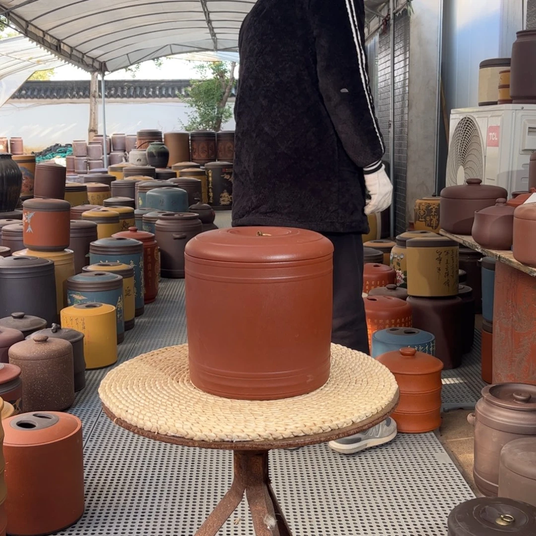 茶叶罐紫砂7 饼茶叶罐