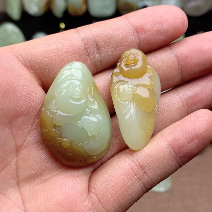 和田玉（糖玉）未镶嵌颈饰