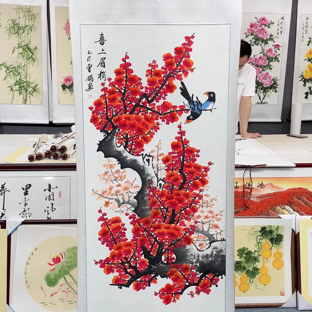 国画手绘作品手绘作品