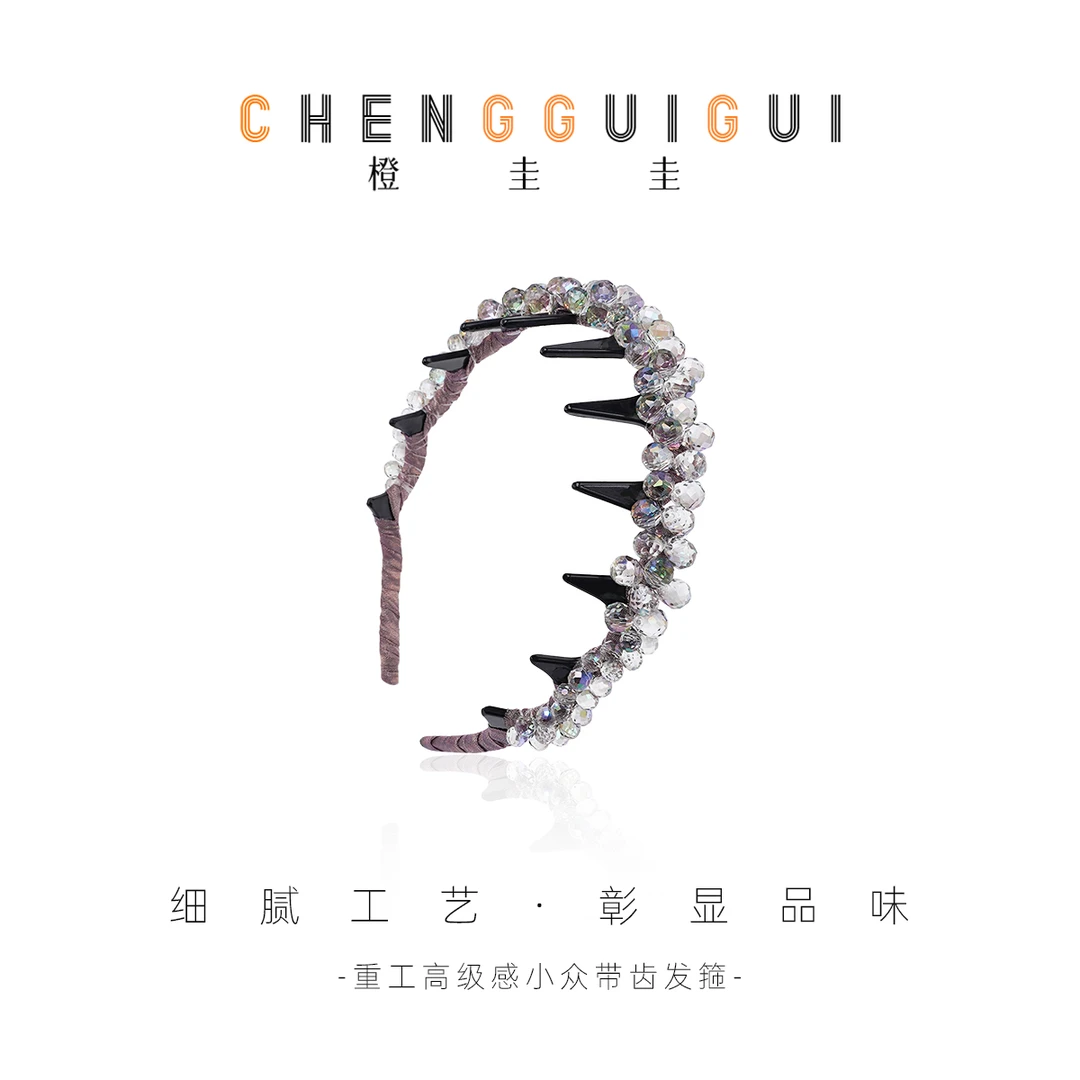 重工高级感小众发箍百搭气质轻奢风精致优雅时尚百搭压发发卡
