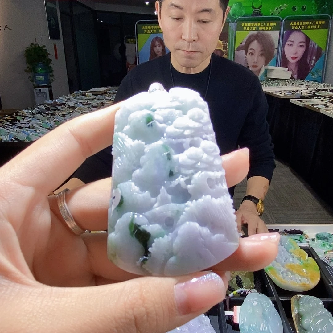 颈饰未镶嵌翡翠翡翠