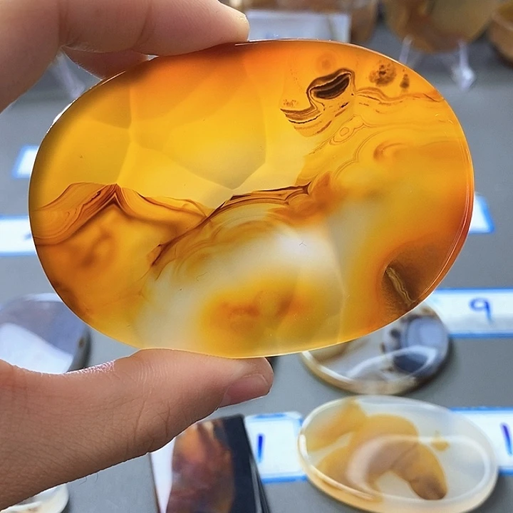 玛瑙/玉髓未镶嵌珠宝半成品