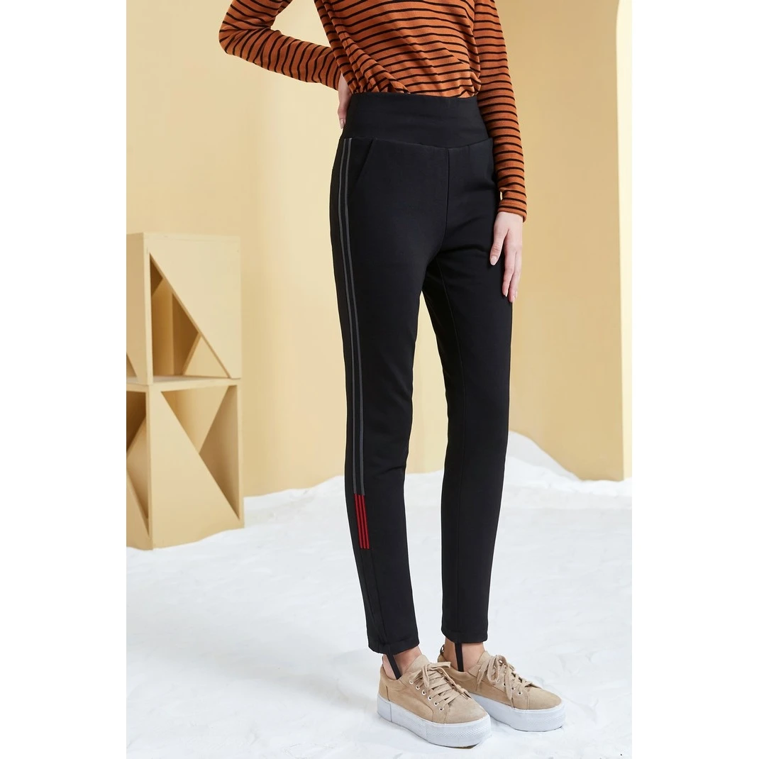 【小余专属】曼德诗秋冬2024保暖外穿秋冬弹力牛仔裤