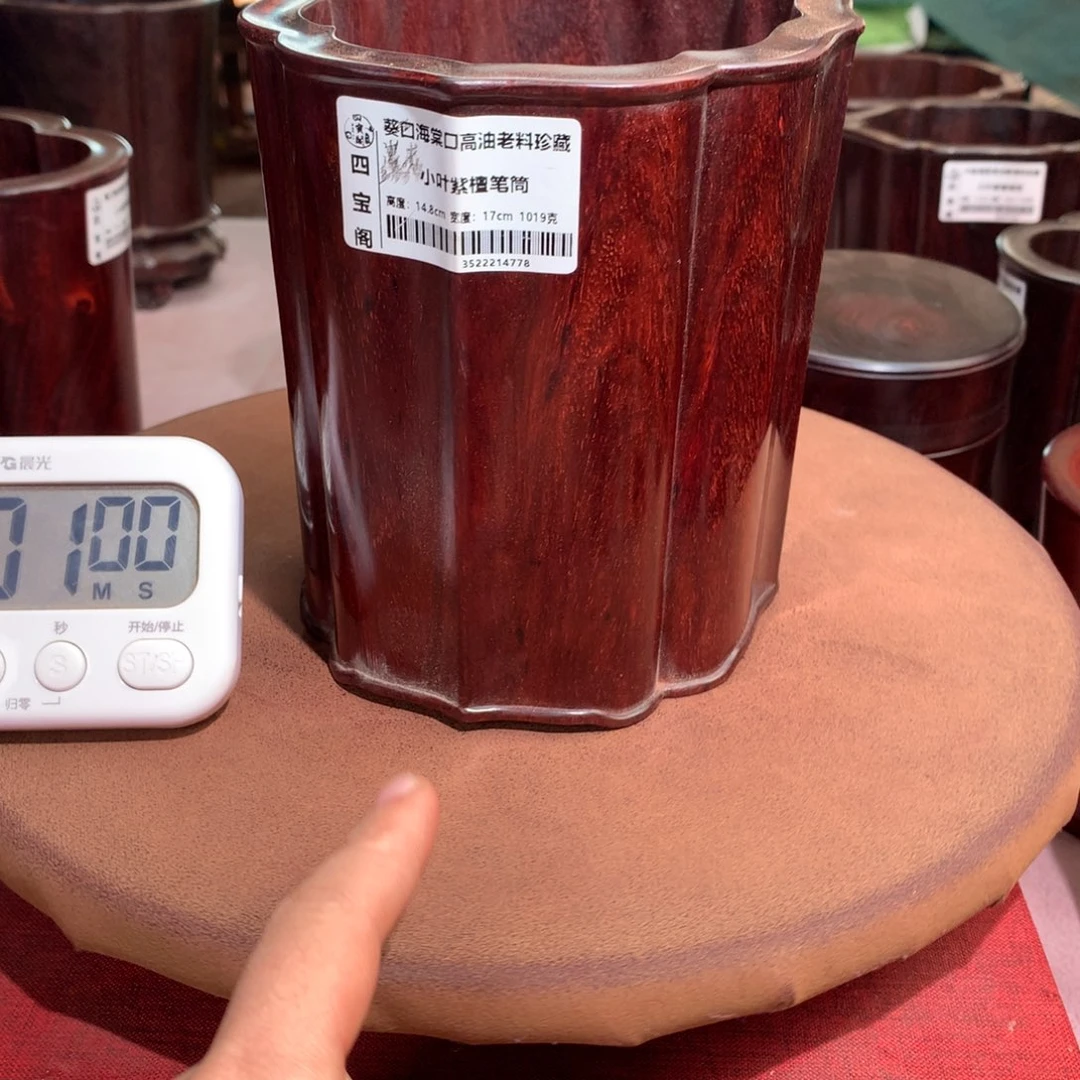 广***海木笔筒工艺流程和方法第二