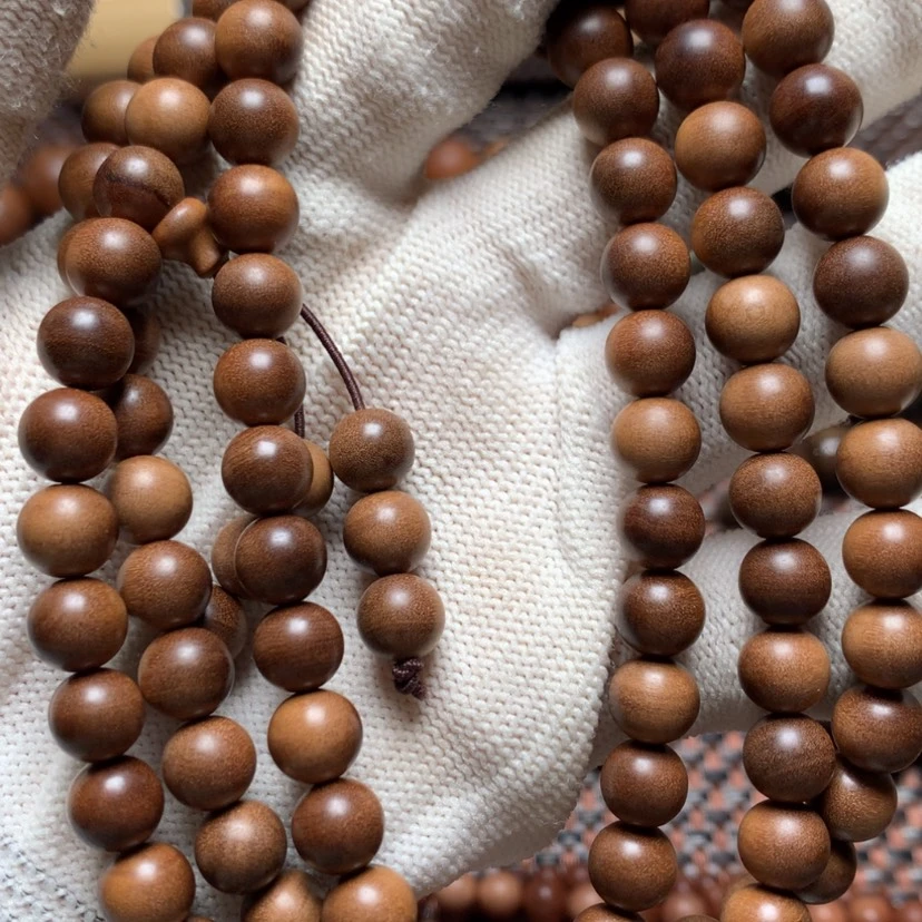 【闪购商品】檀香木手串/手链0.8*108黑肉体验价