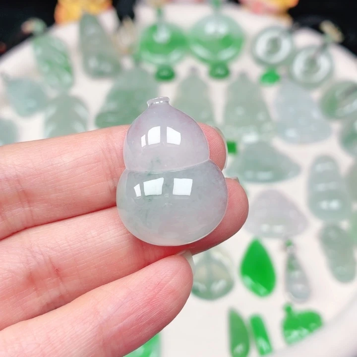 颈饰未镶嵌翡翠缅甸天然A货翡翠