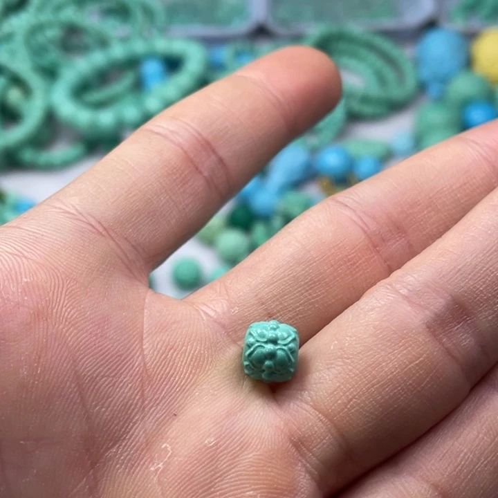 非金属卡8绿色莲花老型单珠