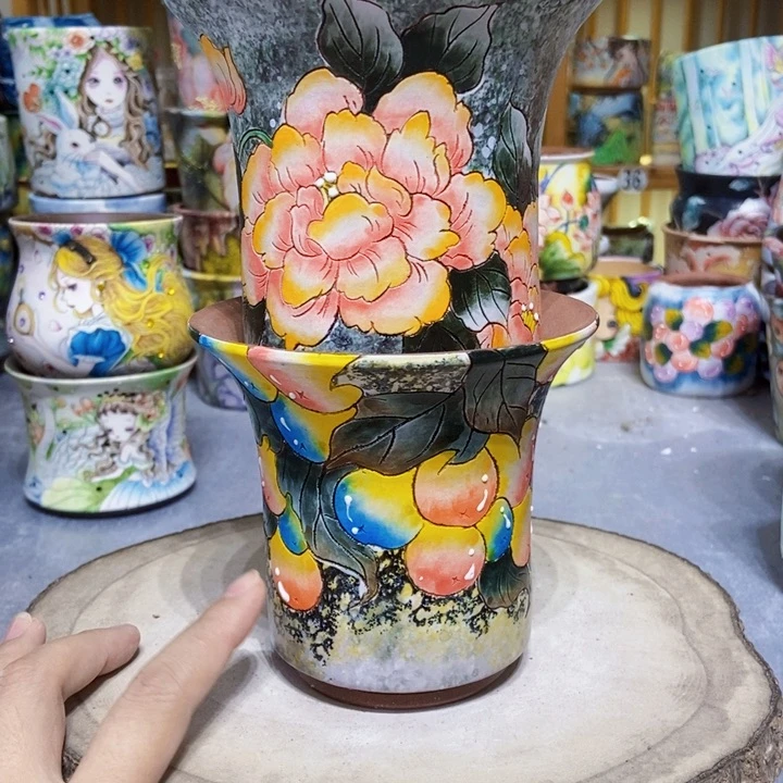 景德镇艺术手绘作品