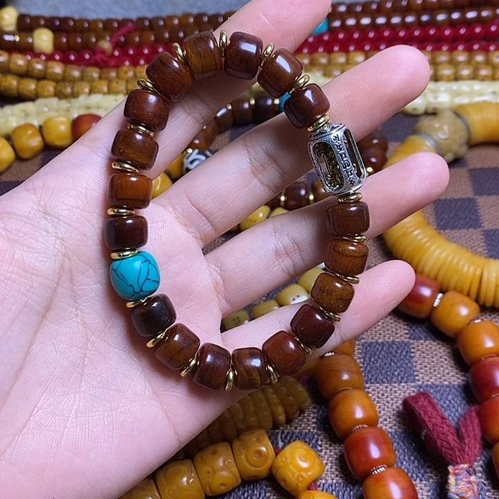 手串/手链牛骨藏区手串可以牛骨