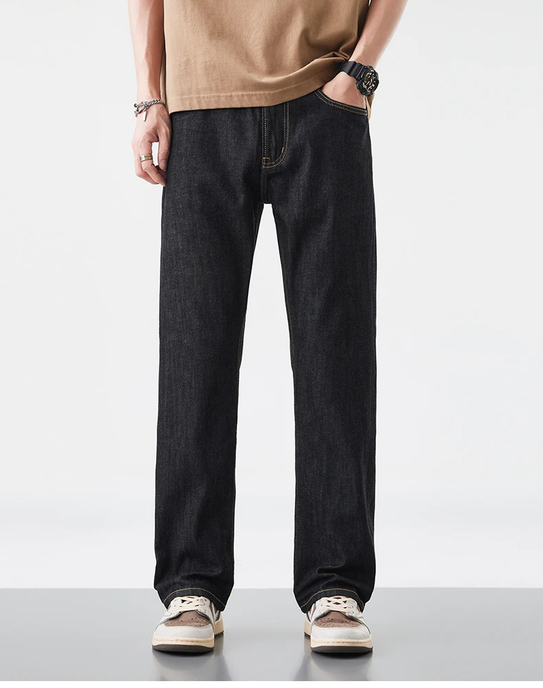 CH5001赤耳丹宁牛仔裤宽松直筒经典时尚男士百搭春夏薄款秋季