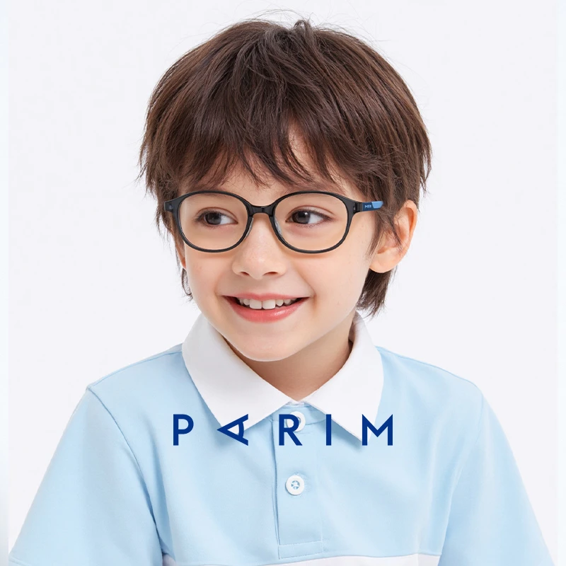 派丽蒙青少年儿童眼镜框女超轻配离焦防控散光学生近视眼镜53066
