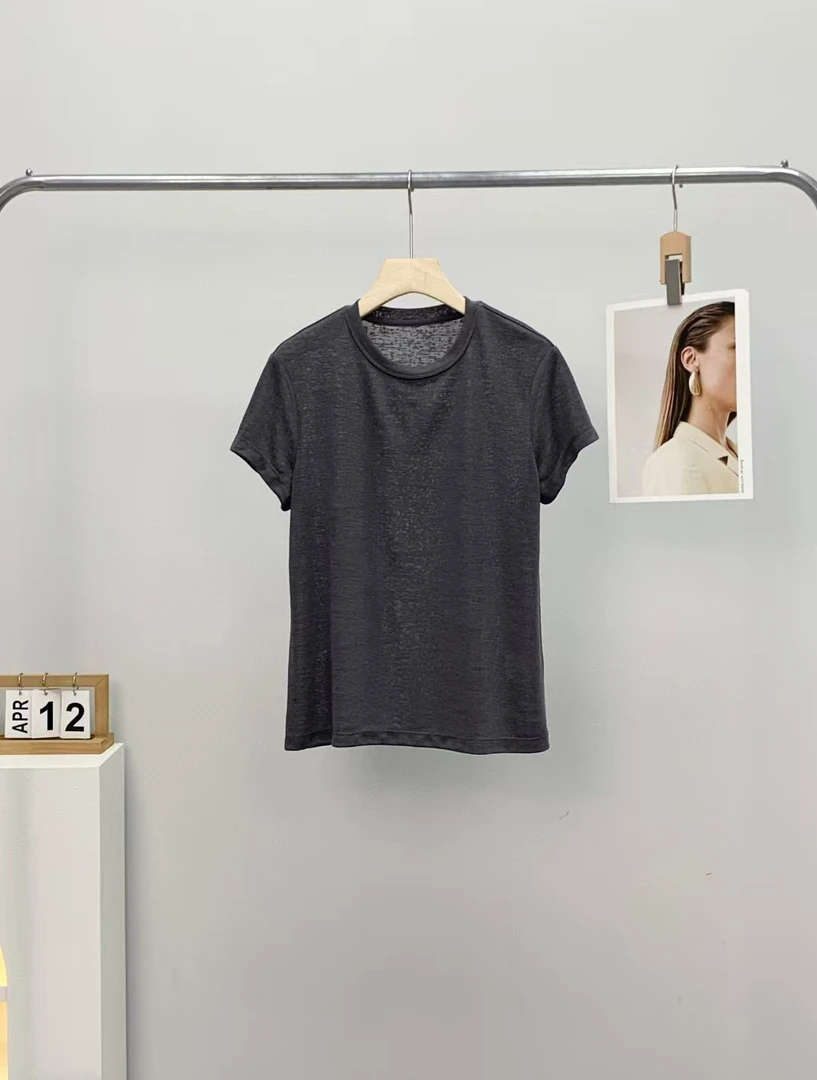 20605两色夏季短袖韩单