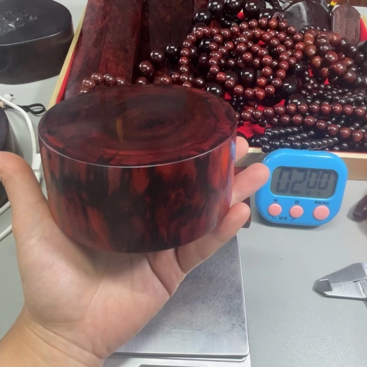 续***二檀香紫檀（小叶紫檀）木墩
