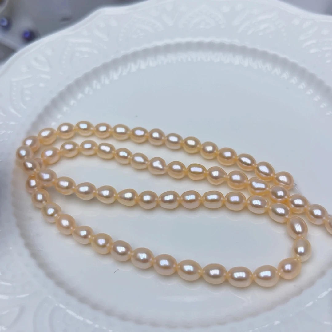 淡水珍珠颈饰银S925镶嵌