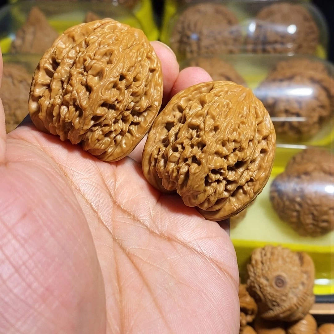 文玩核桃把件仰***客38涿鹿南疆石