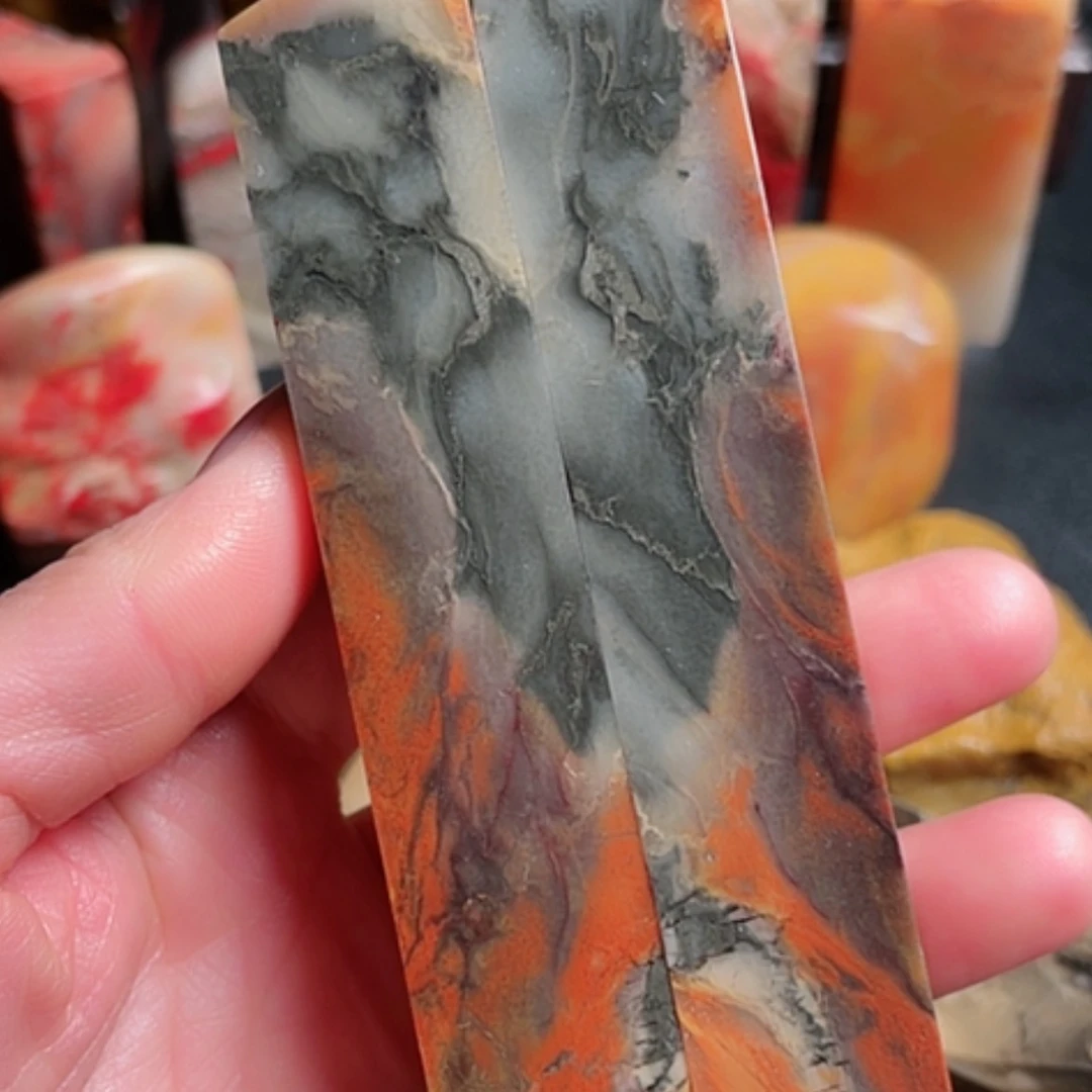 【闪购商品】昌化石昌化石巧色对章