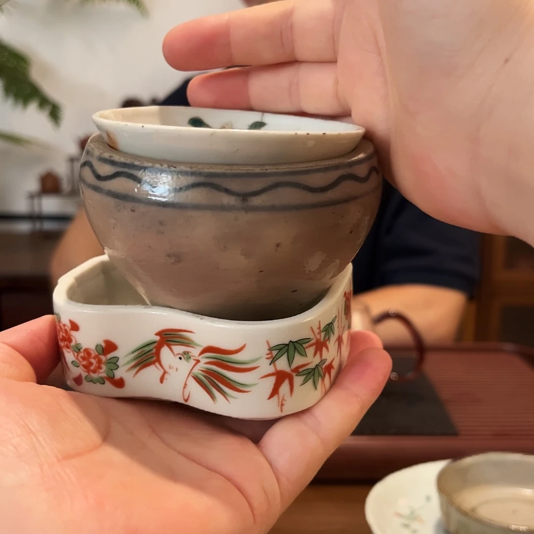 蕙***子紫砂茶壶三个瓷器一起福利