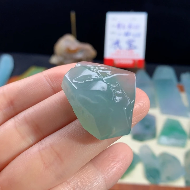 定制翡翠未镶嵌天然缅甸翡翠包工包料