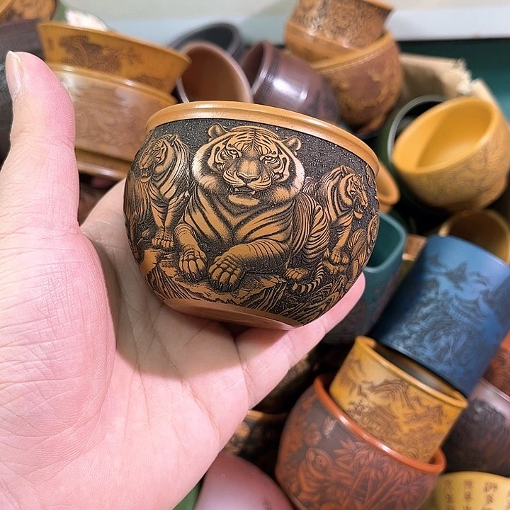 茶杯紫砂全手工紫砂主人杯