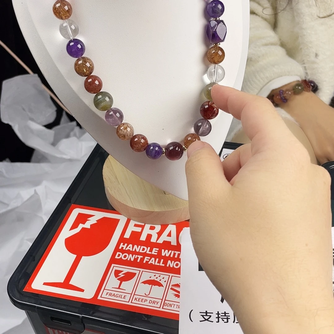 手串银S925镀金镶嵌黄晶