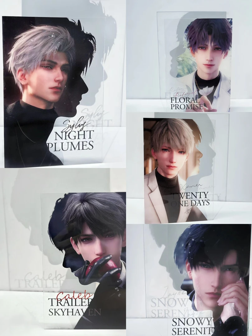 【雪梨酱】fufu亚克力小卡杯垫恋与深空高清同人周边二创盲盒