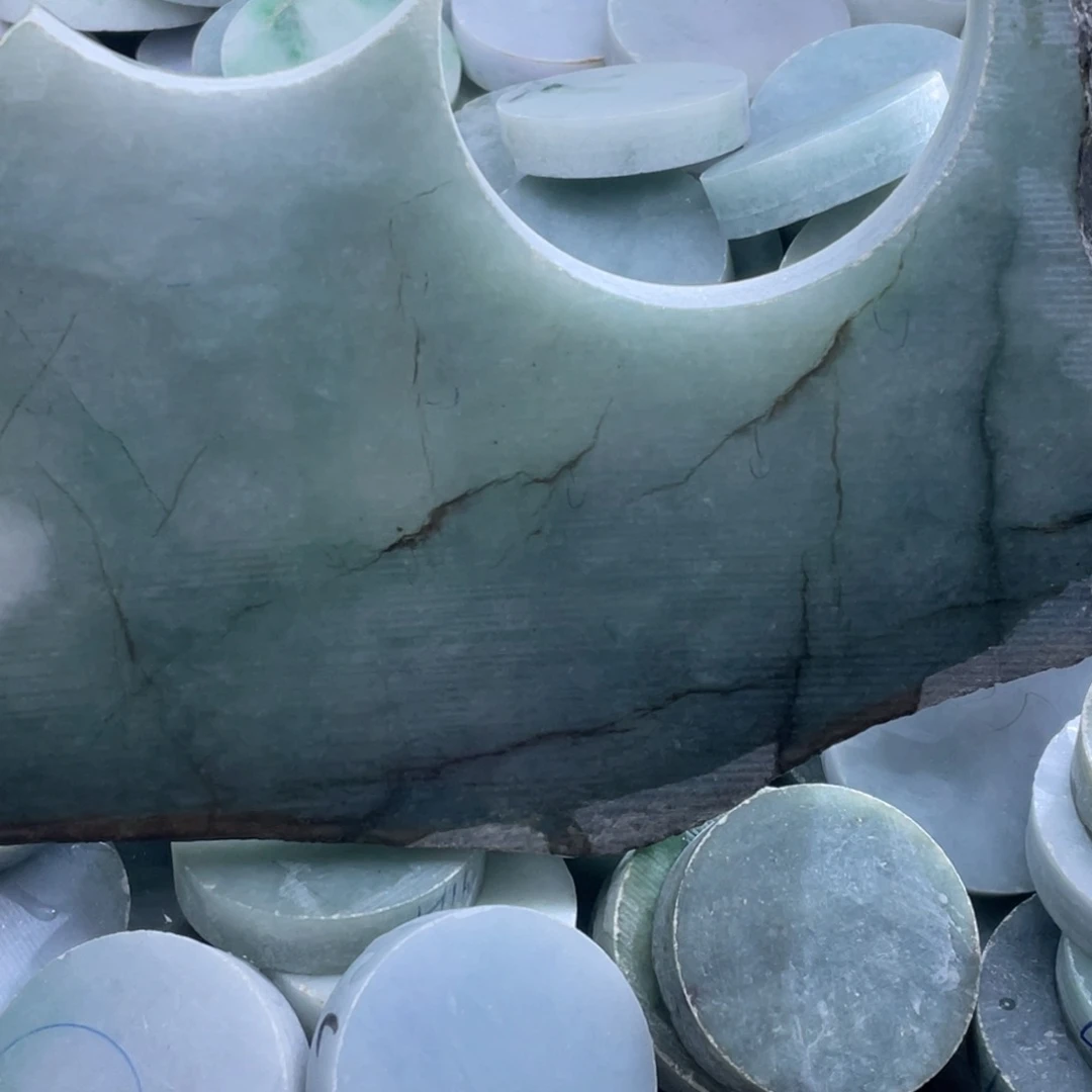 翡翠裸石天然A货翡翠