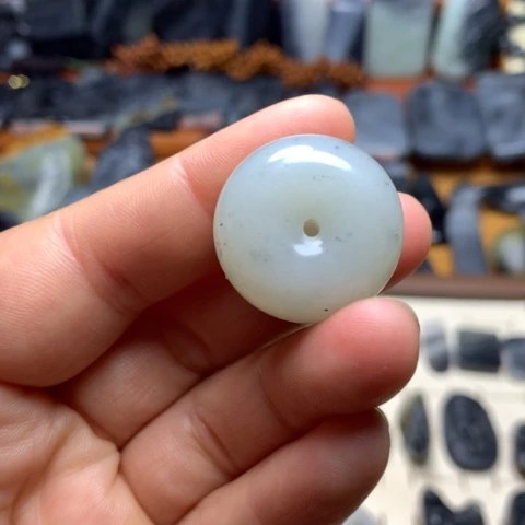 和田玉吊坠(不含链)未镶嵌