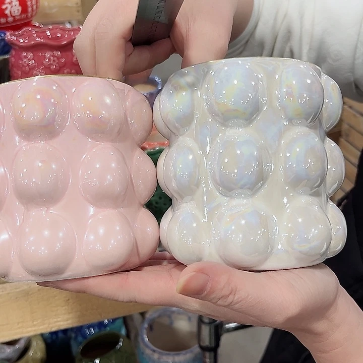 陶瓷陶瓷多肉植物花盆