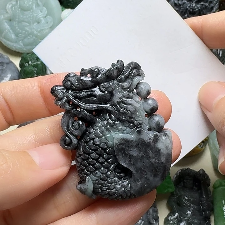 定制翡翠未镶嵌毛货