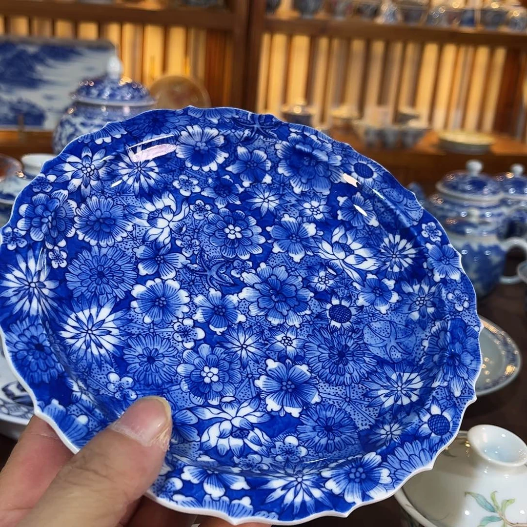 錡镇堂手工手绘壶承