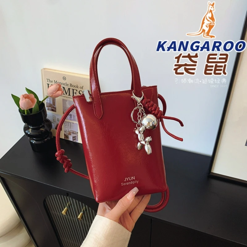 高级感小拎包女2025新款潮小众流行手机包时尚百搭外出轻便斜挎包