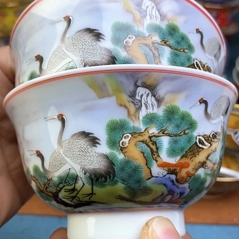 景德镇陶瓷藏式茶碗