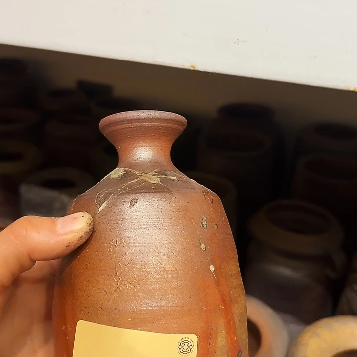 备前烧作品小得力款
