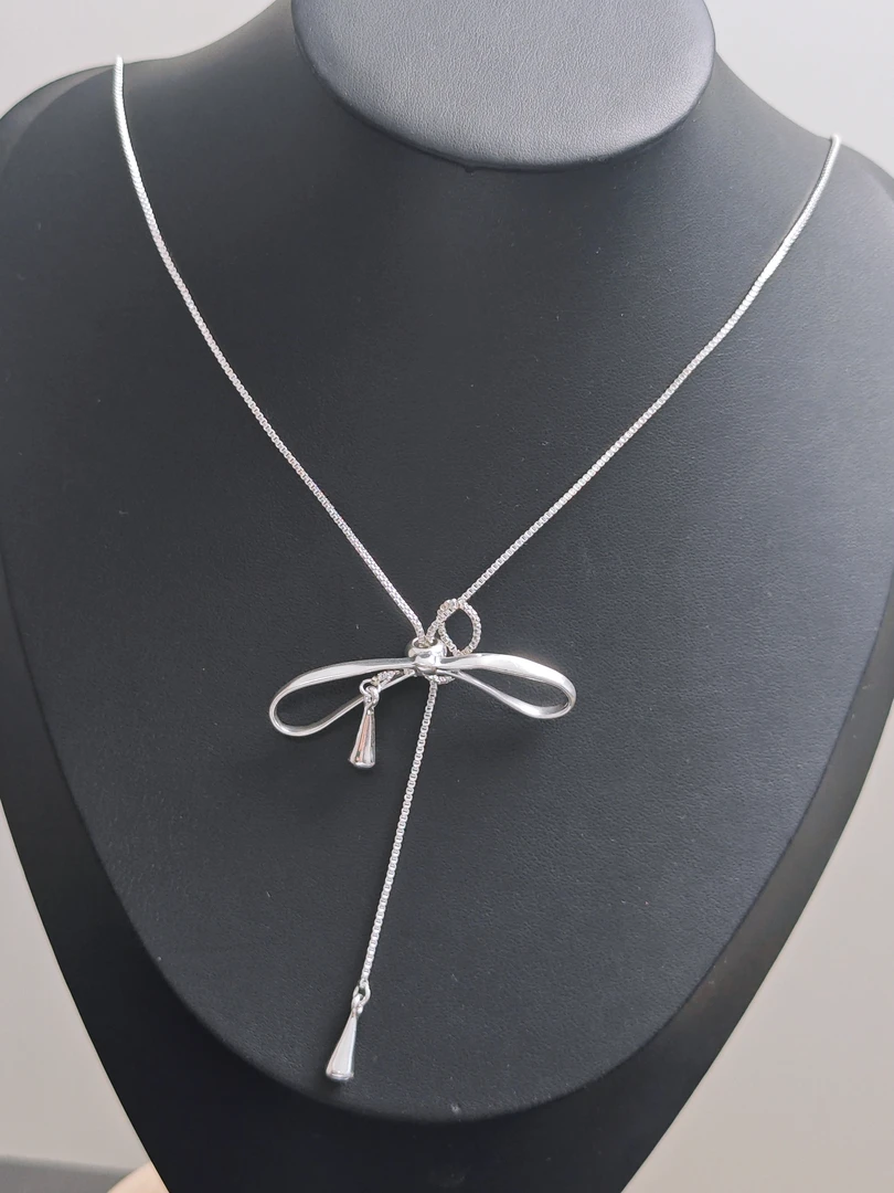 铜合金项链 甜美女简约风蝴蝶/蜻蜒/昆虫仙女风少女风项链