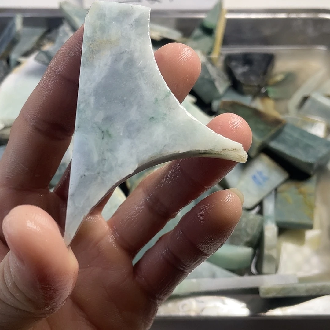 定制翡翠未镶嵌翡翠明珠翡翠定制