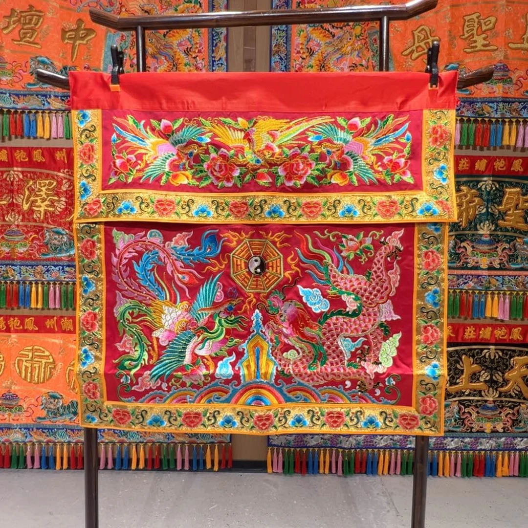 砚***池龙凤八卦桌裙啊啊啊啊