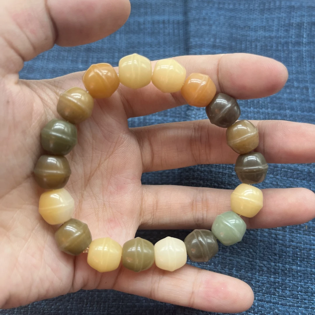 多宝菩提单圈手串卡10*11无礼盒菩提根 3337