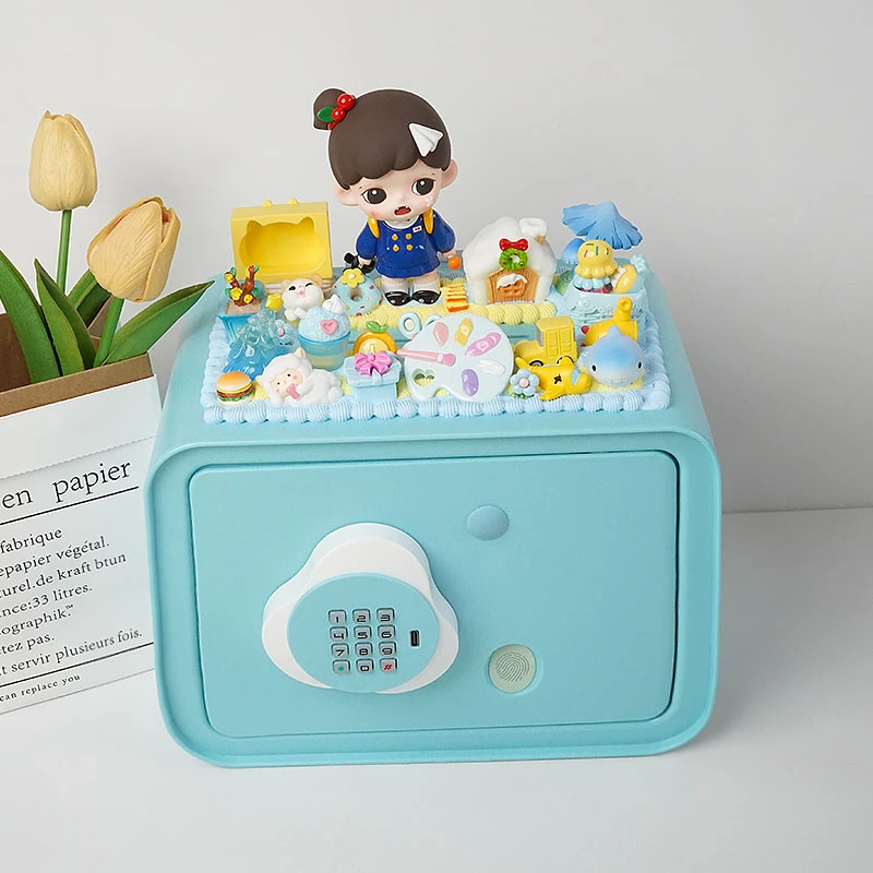 正版手作diy保险箱桌面摆件