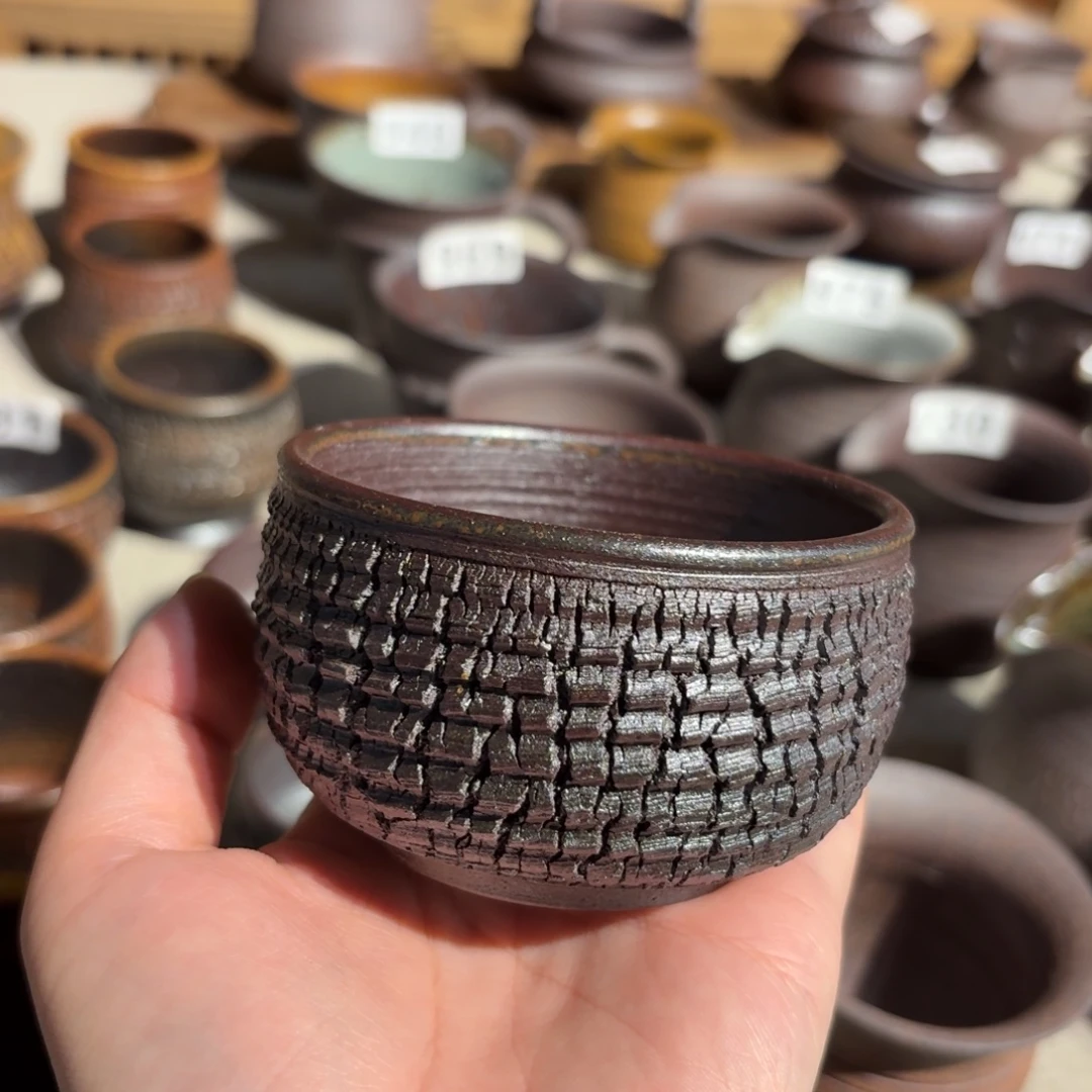不****粗瓷茶具素胎无釉